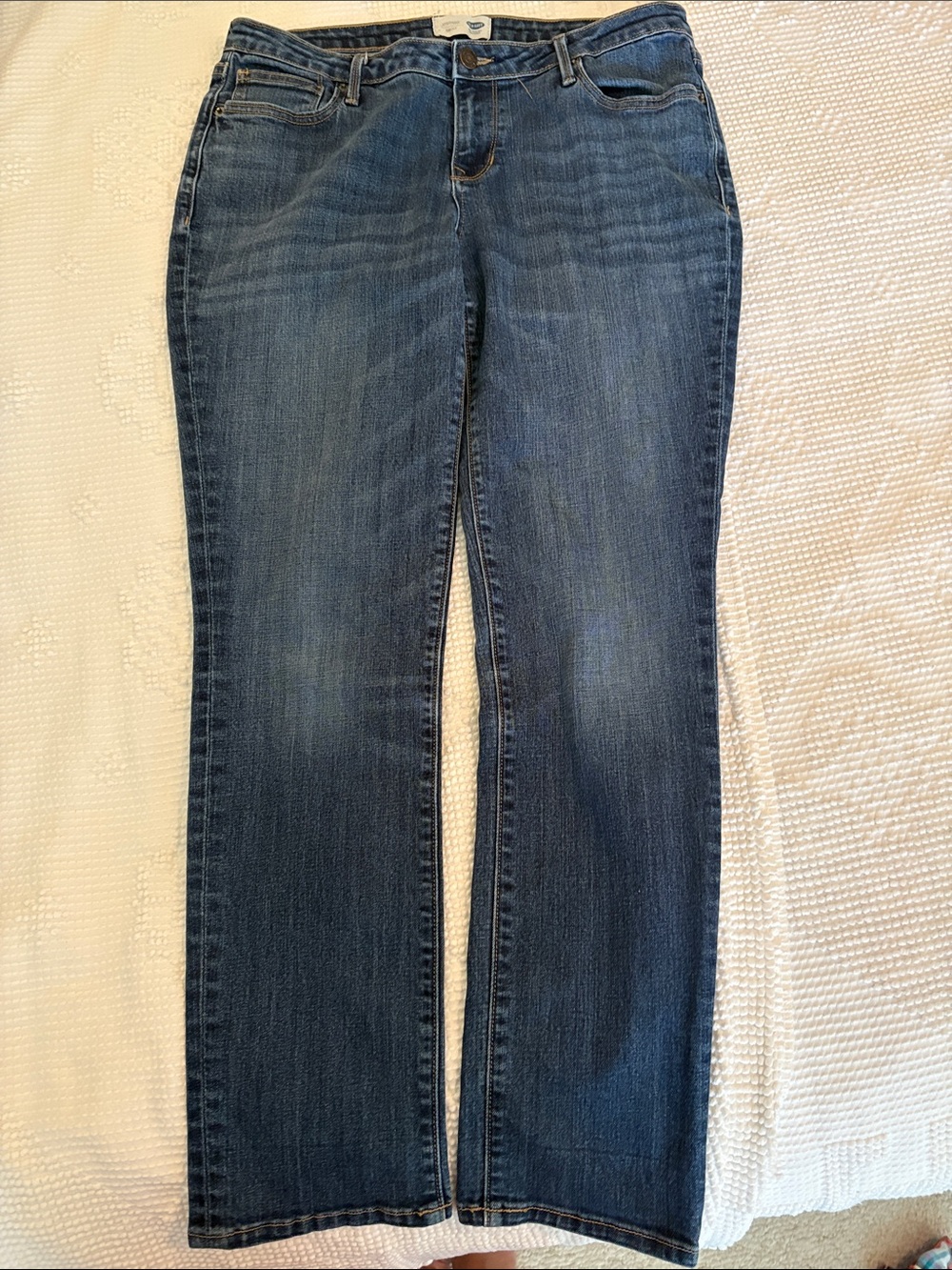 Old Navy Blue Jeans Straight Droit